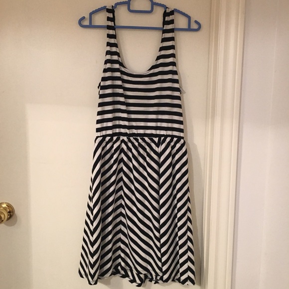 a new day Black and White Striped Dress - Picture 3 of 6